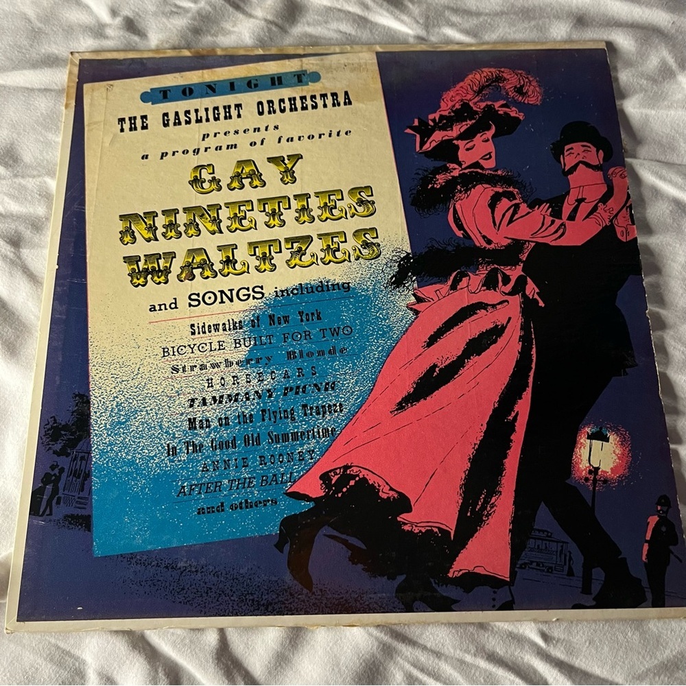 Vintage Gay Nineties Waltzes Record